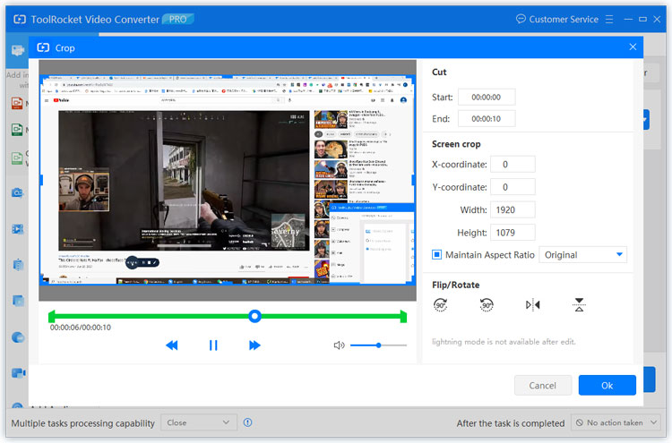 Convert MOV to WMV