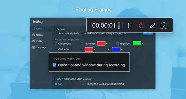 Floating-window