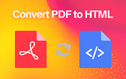 PDF to HTML Converter | Convert PDF to HTML for free