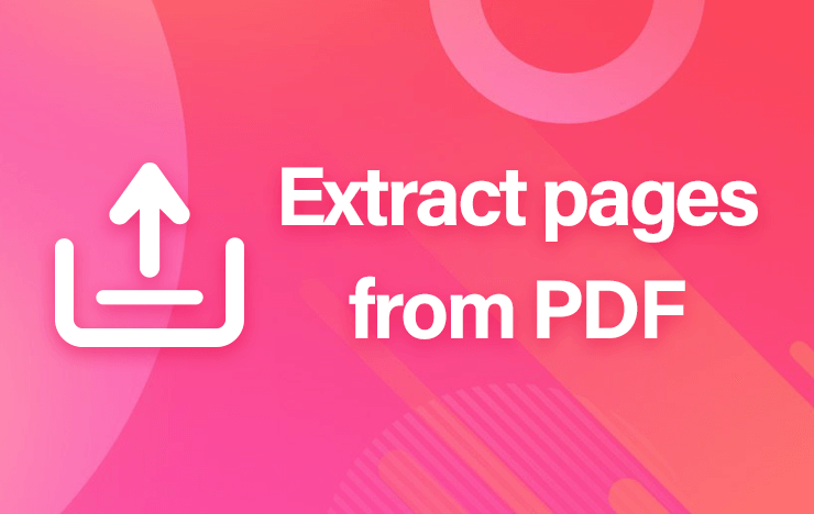 extract pages from PDF